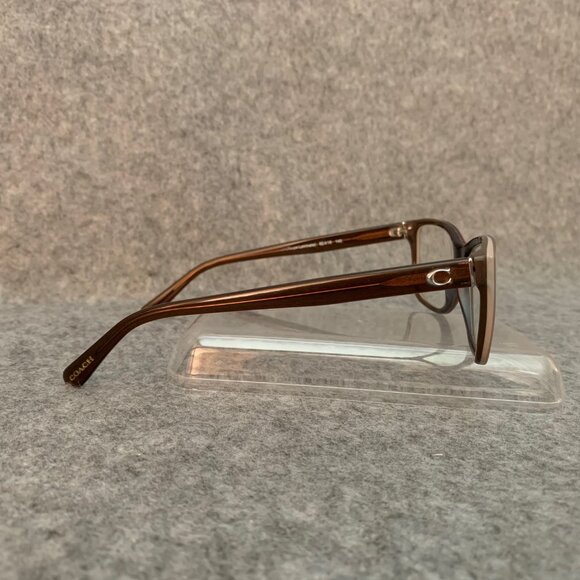 Coach HC6129 Taupe Laminate 5534 Full Rim Optical/Prescription Eyeglasses Frame - Picture 10 of 16